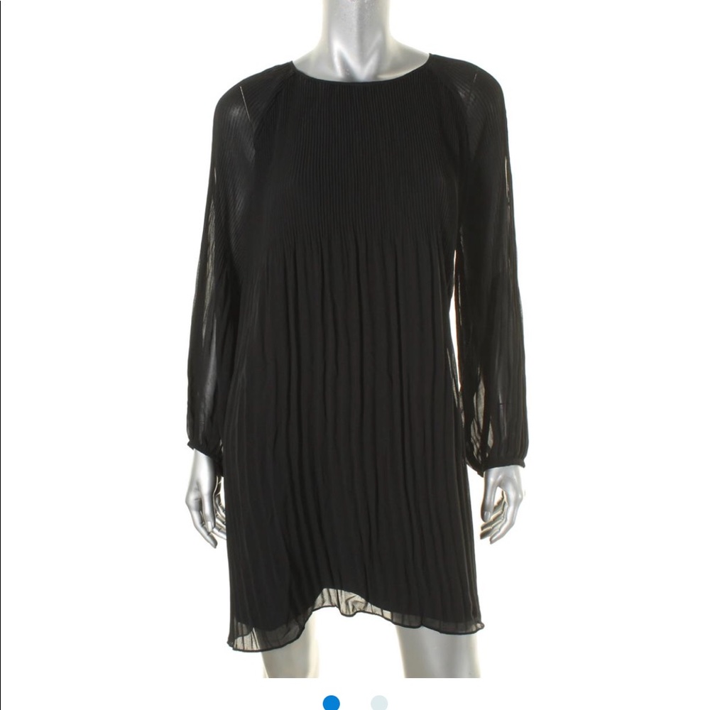Peasant top black dress